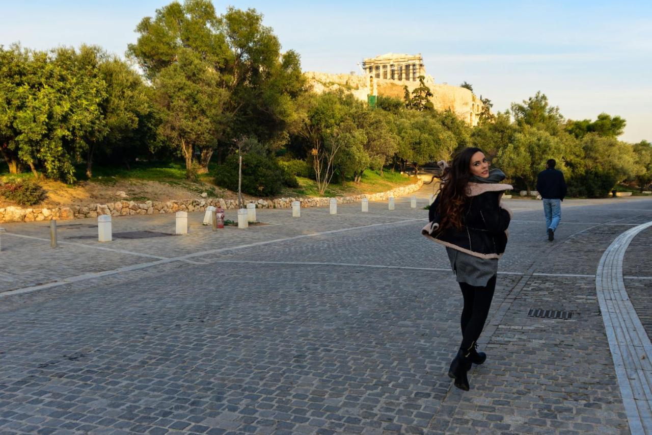 Athens Cozy Studio 4 Min Walk To The Acropolis Hil Apartment ภายนอก รูปภาพ